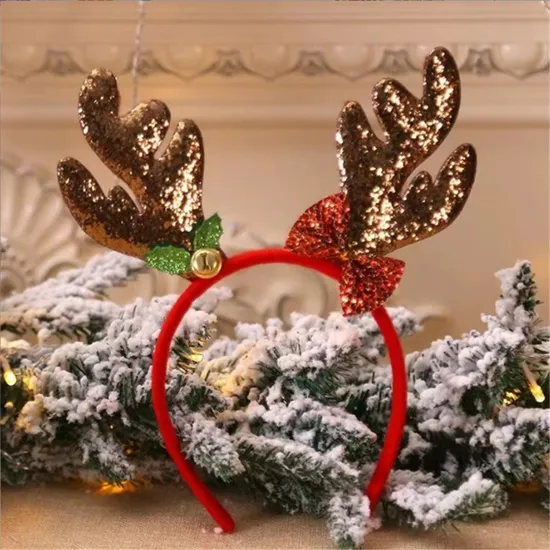 2020 Moda Jóias Presentes de Natal Decoração Enfeites de Cabelo Cabeça Argola